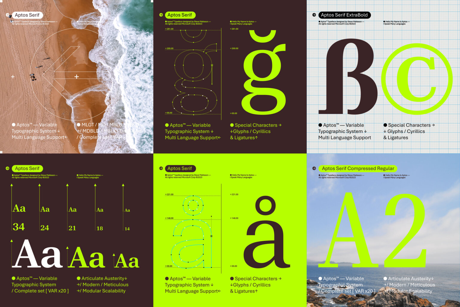 Behind the design: A deep dive into Aptos - Microsoft Design