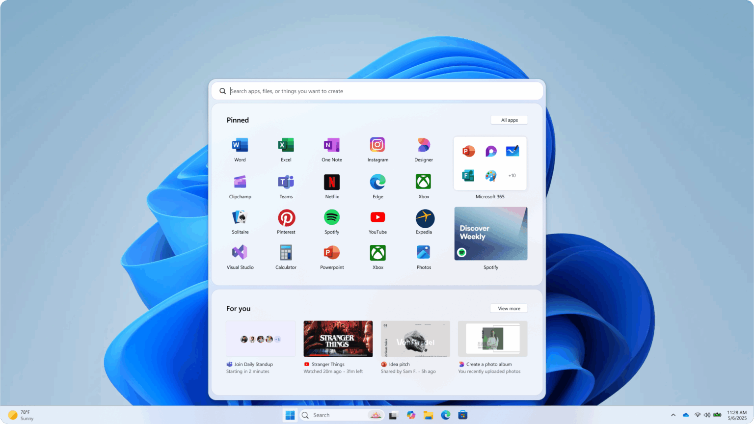 Start, fresh — Redesigning the Windows Start menu for you - Microsoft ...