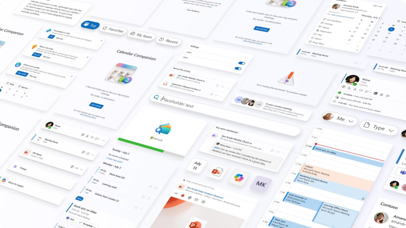 Micro365 From incubation to impact: Microsoft 365 Companion apps - Microsoft Design
